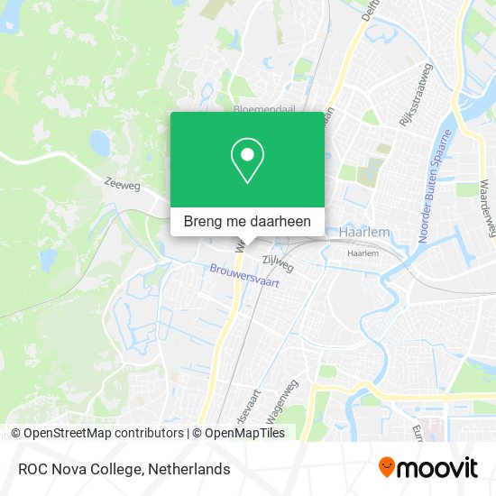 ROC Nova College kaart