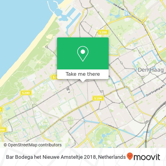 Bar Bodega het Nieuwe Amsteltje 2018 kaart