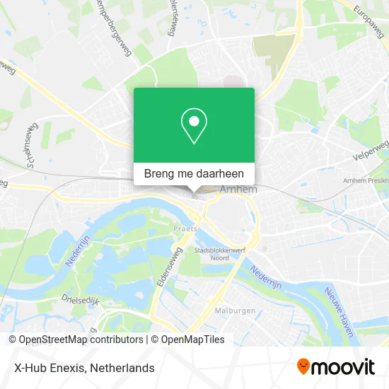 X-Hub Enexis kaart