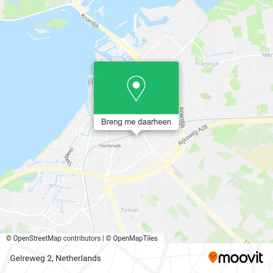 Gelreweg 2 kaart