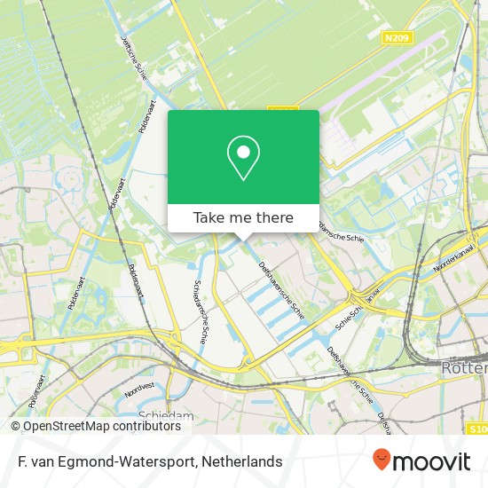 F. van Egmond-Watersport, Overschieseweg 2 kaart