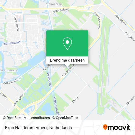 Expo Haarlemmermeer kaart