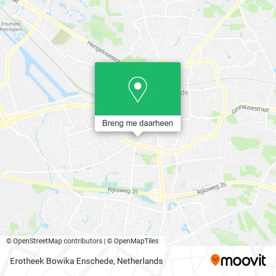 Erotheek Bowika Enschede kaart