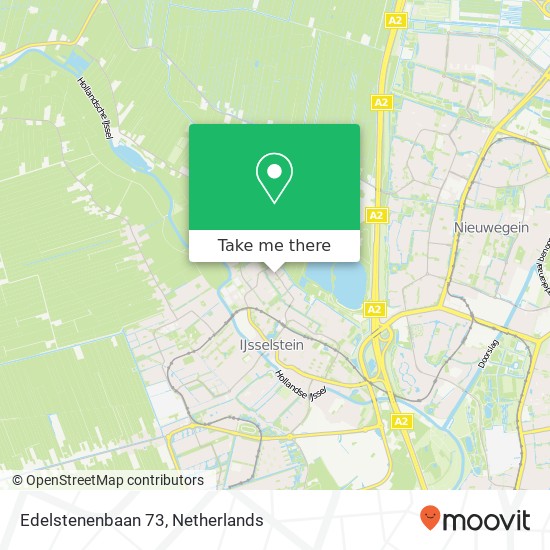 Edelstenenbaan 73, Edelstenenbaan 73, 3402 XB IJsselstein, Nederland kaart