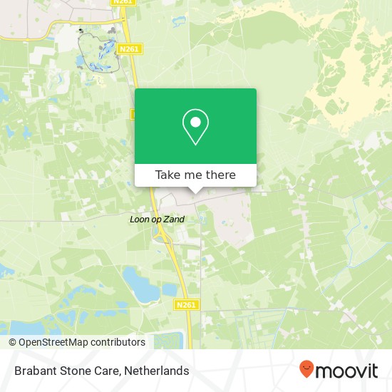Brabant Stone Care, Tuinstraat 6 kaart