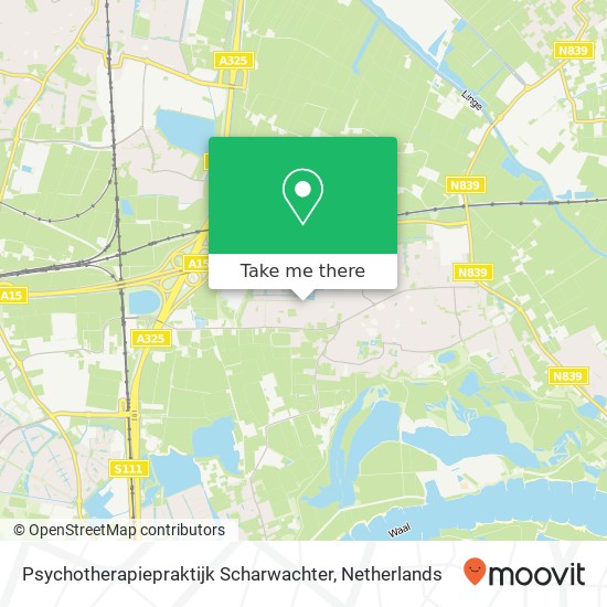 Psychotherapiepraktijk Scharwachter, Parksingel 135 kaart