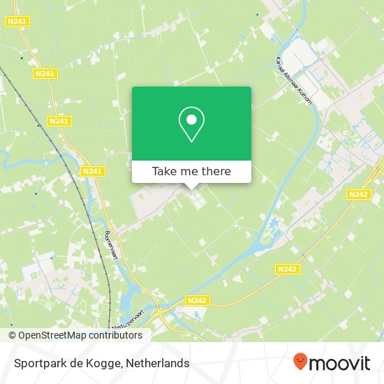 Sportpark de Kogge, Rijdersstraat 112 kaart