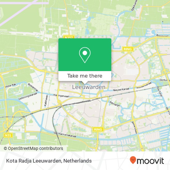 Kota Radja Leeuwarden, Groot Schavernek 5 kaart