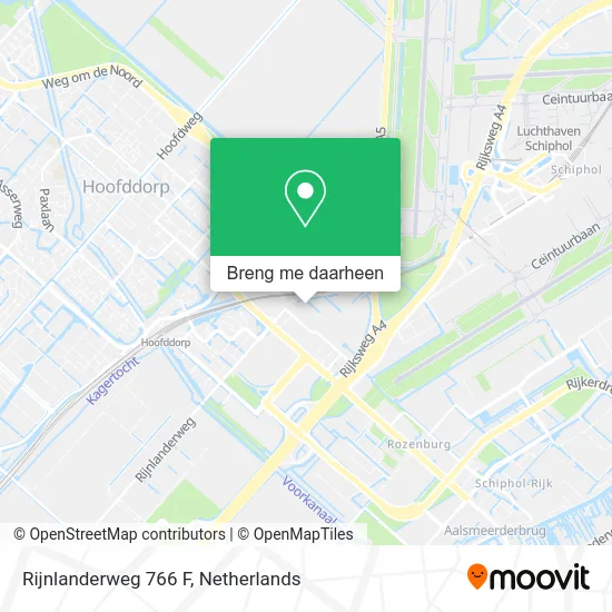 Rijnlanderweg 766 F kaart