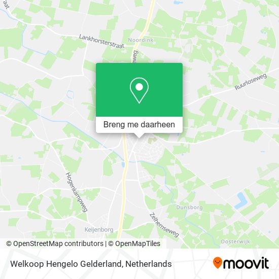 Welkoop Hengelo Gelderland kaart