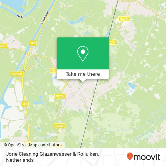 Jorie Cleaning Glazenwasser & Rolluiken, Oude Rijksweg Noord 45 kaart