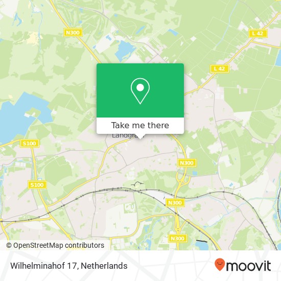Wilhelminahof 17, 6373 LZ Landgraaf kaart