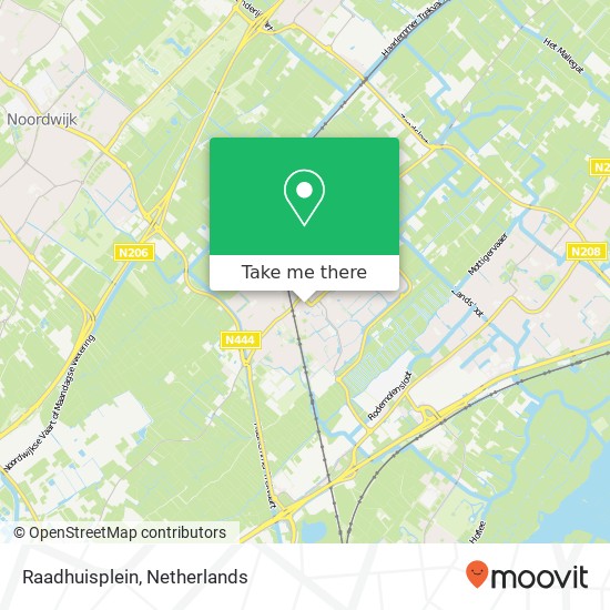 Raadhuisplein, Raadhuisplein, 2215 Voorhout, Nederland kaart