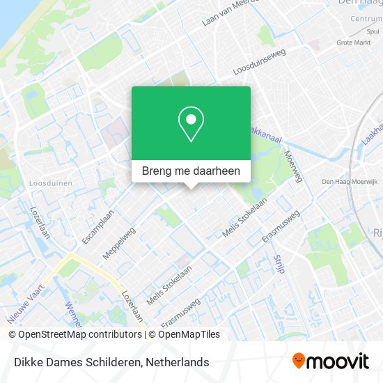 Dikke Dames Schilderen kaart