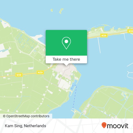 Kam Sing, Nieuwstraat 1 4311 AM Schouwen-Duiveland kaart