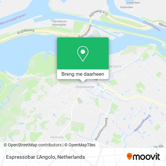 Espressobar L'Angolo kaart