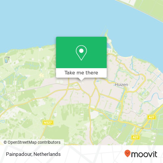 Painpadour, Lindenlaan kaart