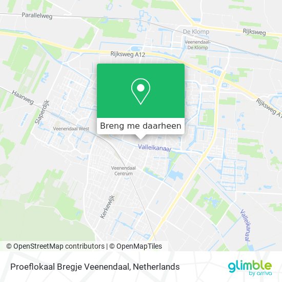 Proeflokaal Bregje Veenendaal kaart