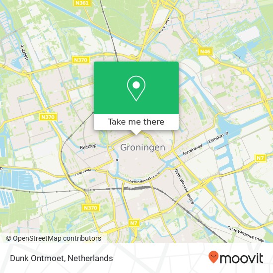 Dunk Ontmoet, Oude Ebbingestraat 71 9712 HE Groningen kaart