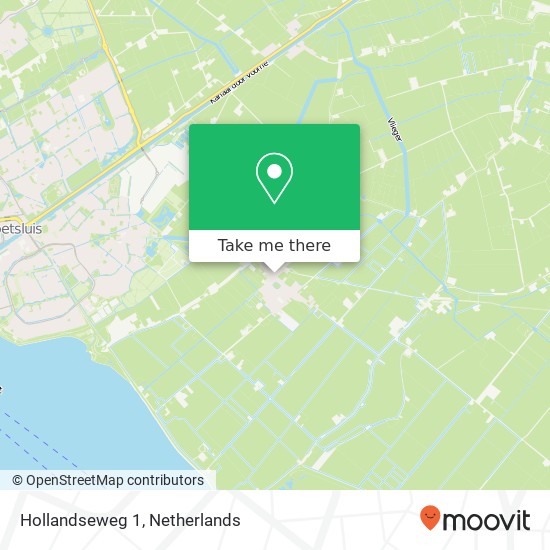 Hollandseweg 1, 3227 CB Oudenhoorn kaart