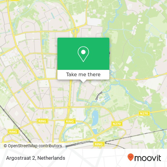 Argostraat 2, 5631 JZ Eindhoven kaart
