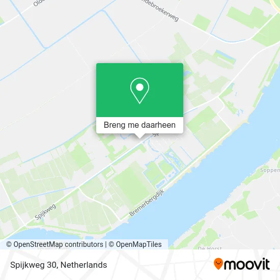 Spijkweg 30 kaart