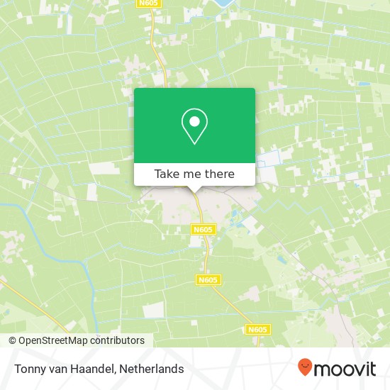 Tonny van Haandel, Kerkstraat 53 kaart