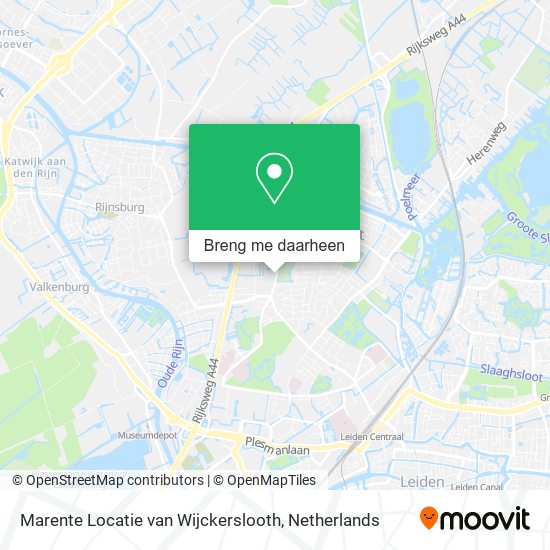 Marente Locatie van Wijckerslooth kaart