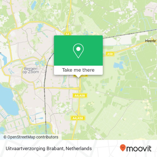 Uitvaartverzorging Brabant, Heiningen 115 kaart