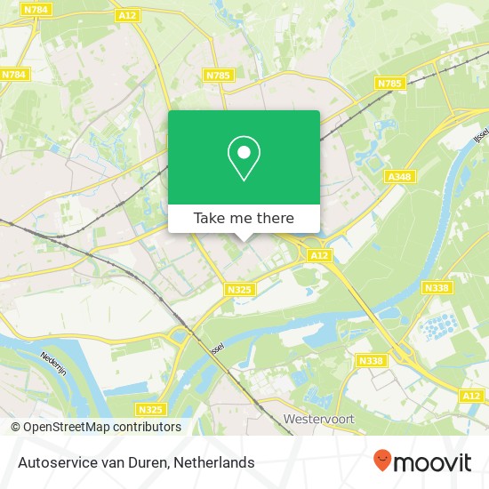 Autoservice van Duren, Kamphuizenlaan 73 kaart