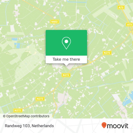 Randweg 103, 5845 CX Sint Anthonis kaart