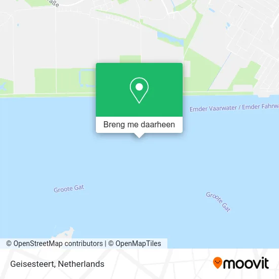 Geisesteert kaart