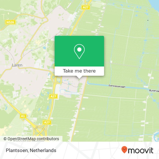 Plantsoen, Plantsoen, 3755 Eemnes, Nederland kaart