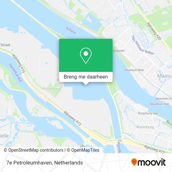 7e Petroleumhaven kaart