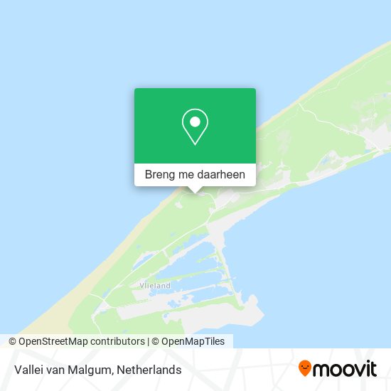 Vallei van Malgum kaart