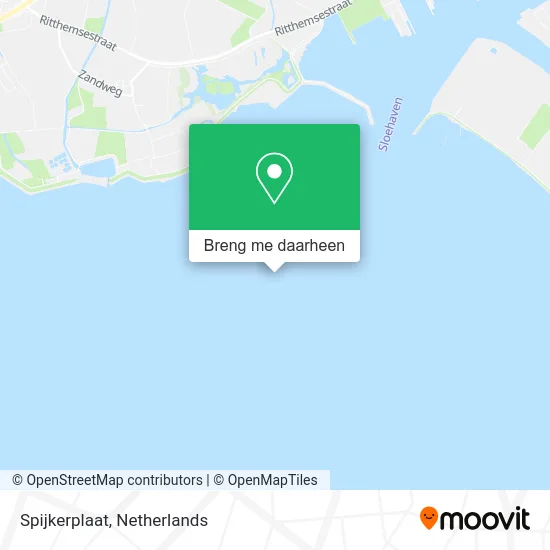 Spijkerplaat kaart