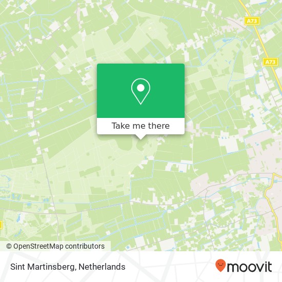 Sint Martinsberg kaart