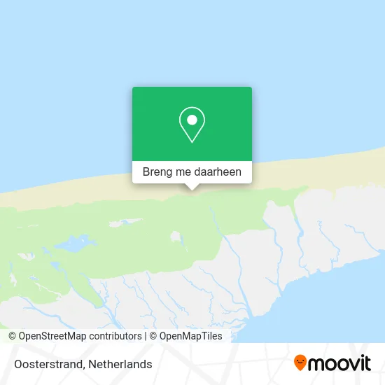 Oosterstrand kaart