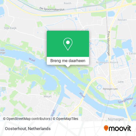 Oosterhout kaart