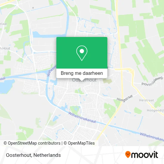 Oosterhout kaart