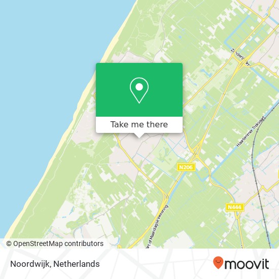 Noordwijk kaart