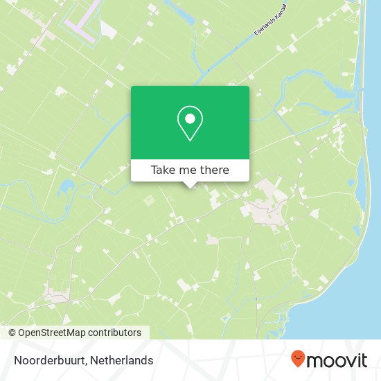 Noorderbuurt kaart