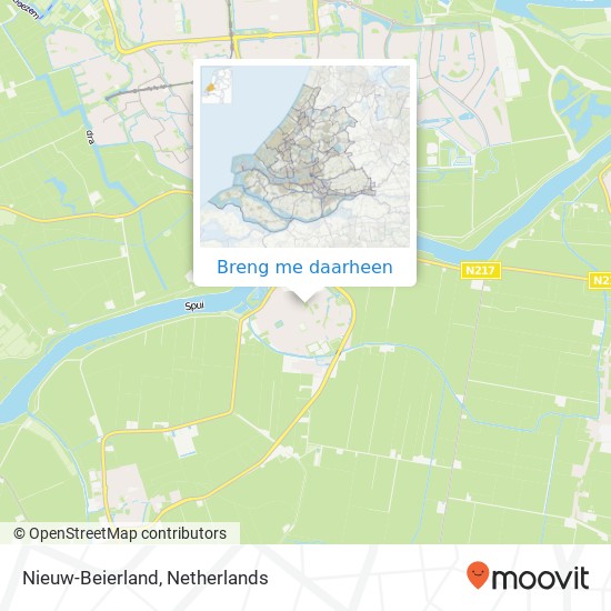 Nieuw-Beierland kaart