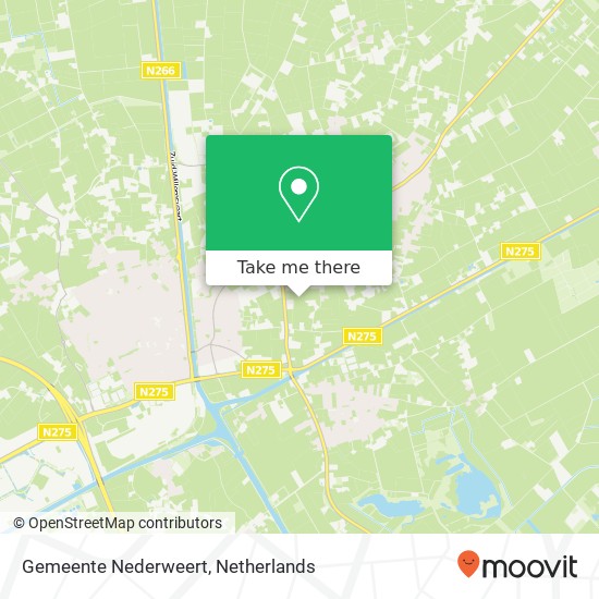 Gemeente Nederweert kaart