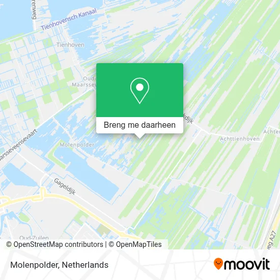 Molenpolder kaart