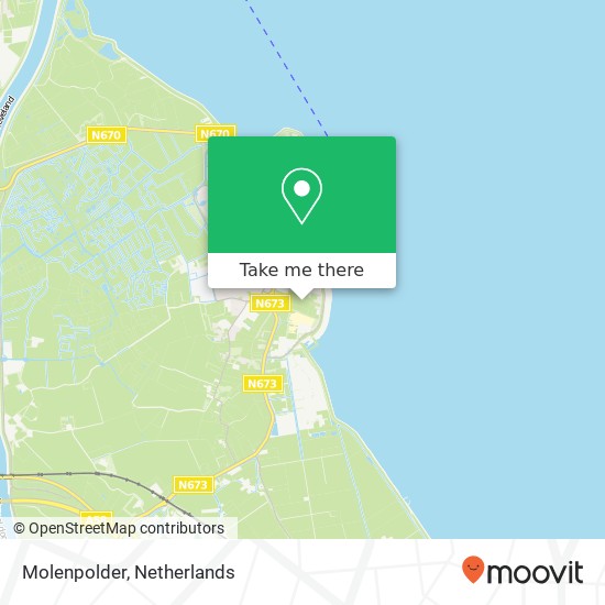 Molenpolder kaart