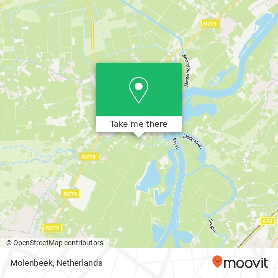 Molenbeek kaart