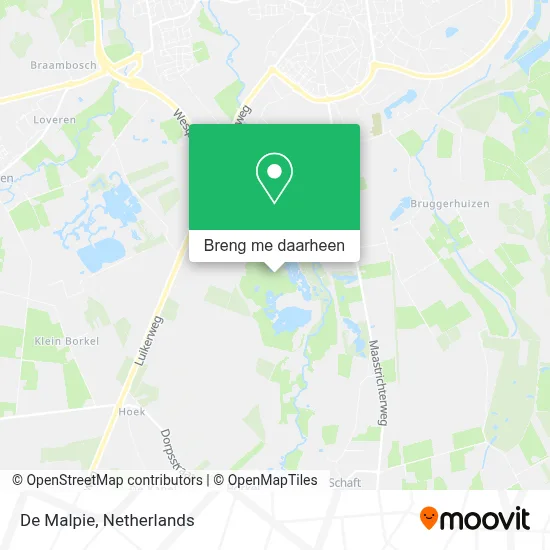 De Malpie kaart