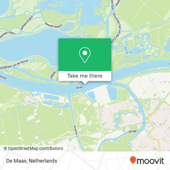 De Maas kaart