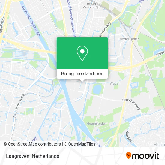 Laagraven kaart